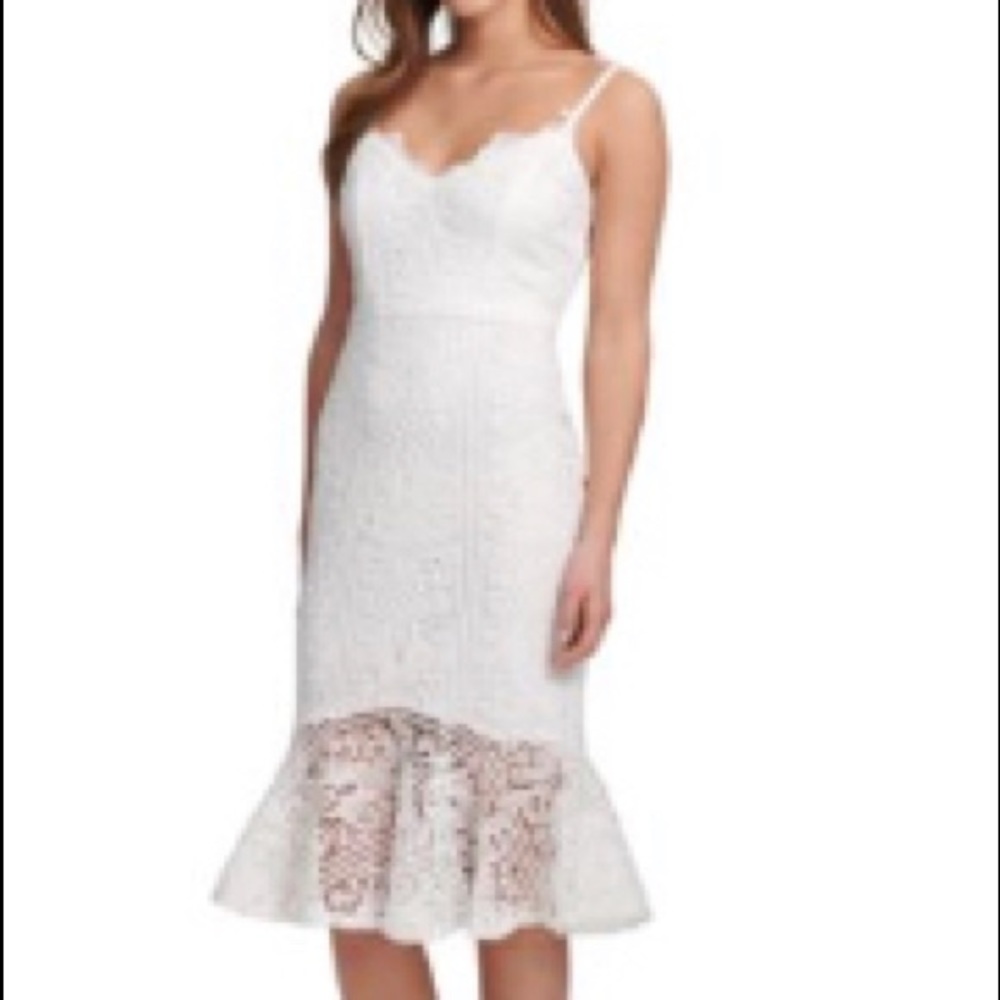 Macy’s guess size 6 white dress